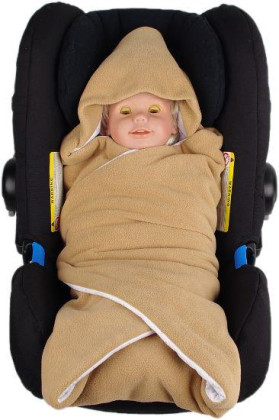 Letní zavinovačka fleece + bavlna