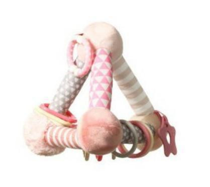 Plyšová edukační hračka pyramida BabyOno