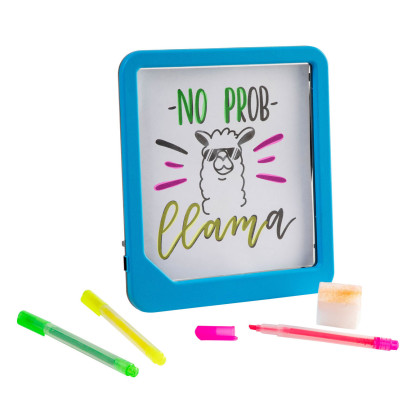 Neonová kreslící tabulka