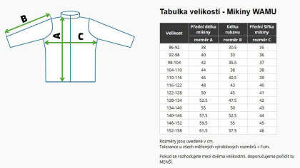 Fleecová mikina dětská Mozaika - zelená Wamu