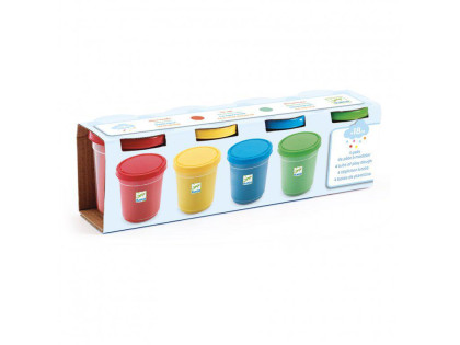 Barevná modelína, 4 barvy Djeco