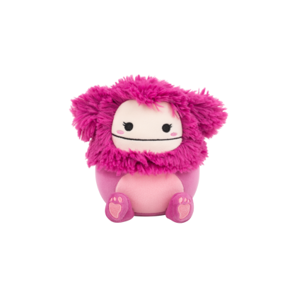 Squishmallows Růžový Bigfoot - Nanette, 13 cm