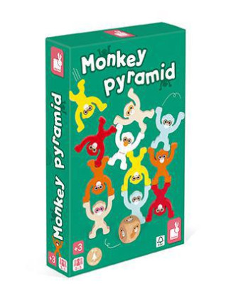 Společenská hra pro děti Opice pyramida Janod
