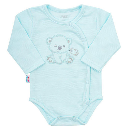 Kojenecká soupravička do porodnice New Baby Sweet Bear modrá
