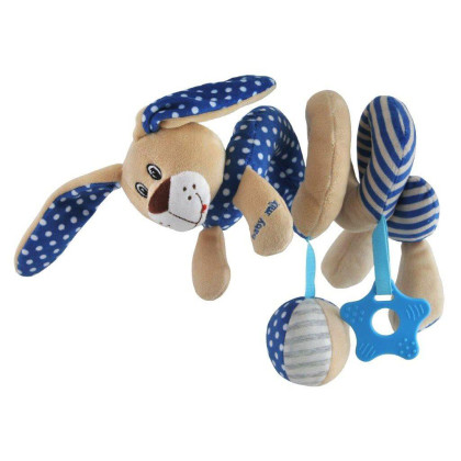Hračka na postýlku Spirála Baby Mix Králíček modrá