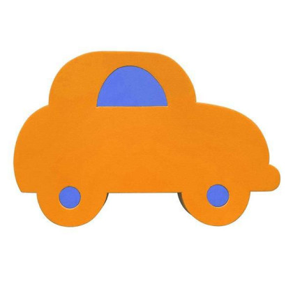 Plavecká deska Autíčko 400 x 270 x 38 mm