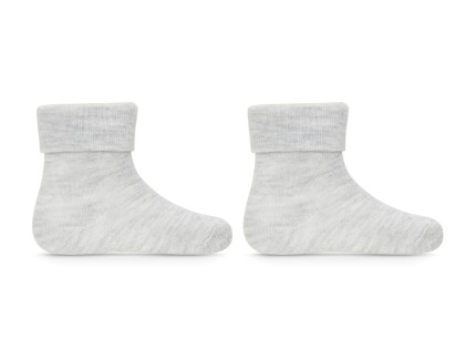 Kojenecké ponožky BIO bavlna sv. šedé Be Snazzy