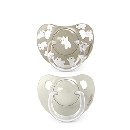 Dudlík anatomický silikon Wild & Free 18 m+ 2 ks Suavinex 