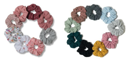 Scrunchies mušelínová Esito