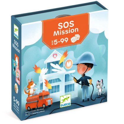 Stolní hra Záchrana veterinární stanice Djeco