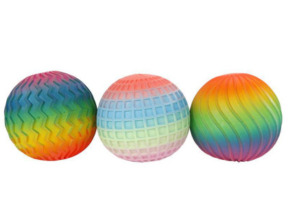 Míček strečový 7 cm duhový Toys&Trends 