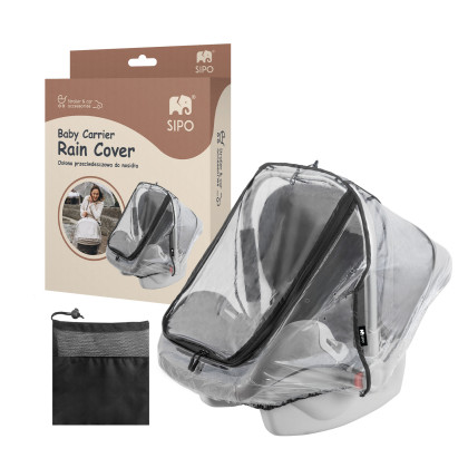 Pláštěnka na autosedačku EVA transparentní Sipo 