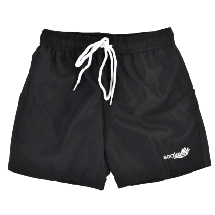 Dětské plavky šortky Plain Black