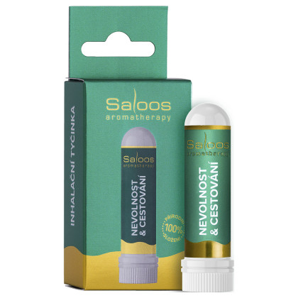 Nevolnost & Cestování inhalační tyčinka Saloos