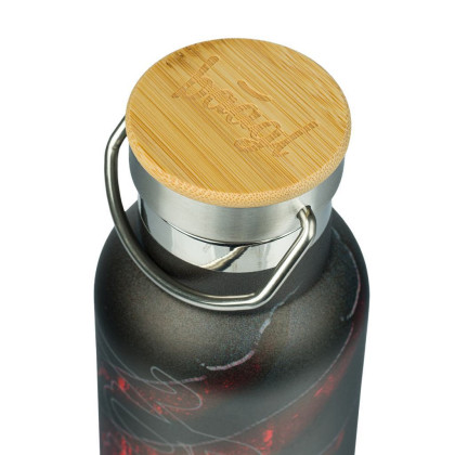 Termoláhev s bambusovým víčkem 500 ml Baagl