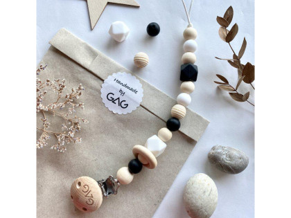 Klip na dudlík bez jména Drždudlík