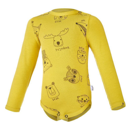 Body smyk Tisk Outlast® Žlutozelená zvířátka/žlutozelená