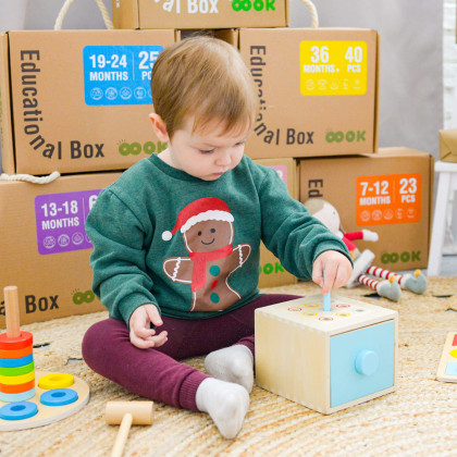 Edukační box Midi 13–18 měsíců 6 ks