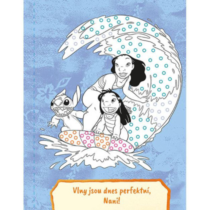 Omalovánky s kamínky Lilo & Stitch