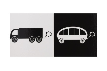 Knížka Kontrastní leporelo Dopravní prostředky