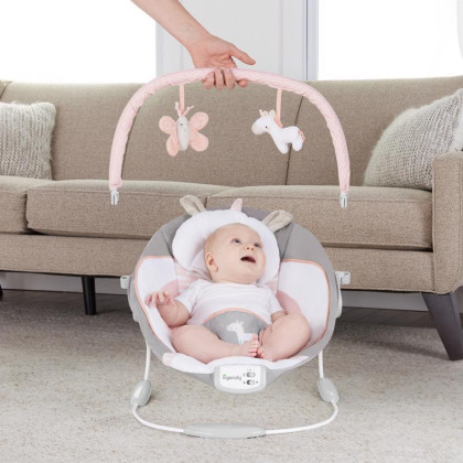 Lehátko vibrující s melodií Flora the Unicorn™ 0 m+, do 9 kg