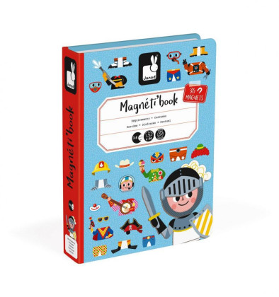Magnetibook Oblékání kluci Janod