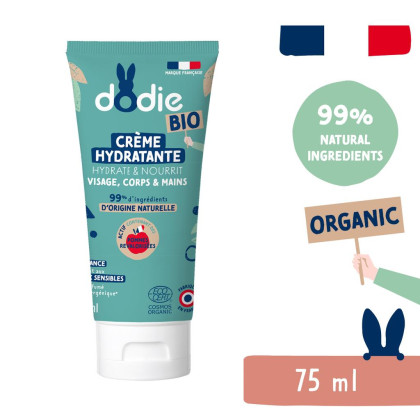 Dodie Organic Hydratační krém pro děti 3v1 (75 ml)