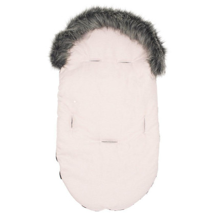 Dětský fusak New Baby s kožíškem