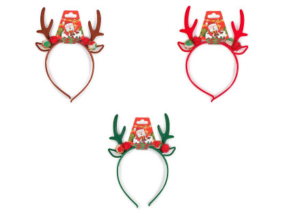 Čelenka do vlasů vánoční/párty