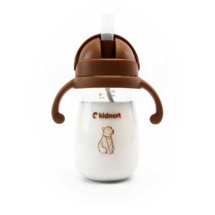 Hrneček s brčkem Bringebaer 300 ml Kidnort