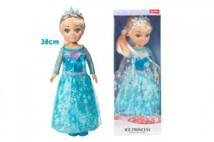 Panenka ledová/zimní princezna 38 cm 