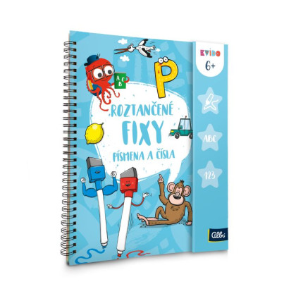 Roztančené fixy 6+ Písmena a čísla Albi