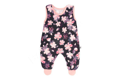 Bavlněné dupačky Kytičky Baby Service