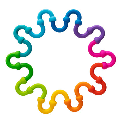 Plip Links silikonové spojovací účka 20 ks Fat Brain 