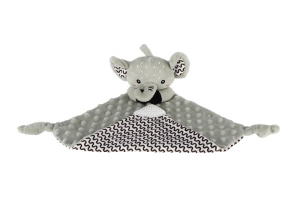 Usínáček babyted kousátko, chrastítko plyš 25x25 cm 0 m+