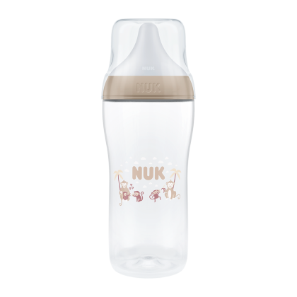 Láhev s kontrolou teploty Perfect Match XL monkey 360 ml Nuk