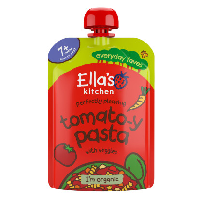 BIO Rajčatové těstoviny se zeleninou 130 g Ella's Kitchen