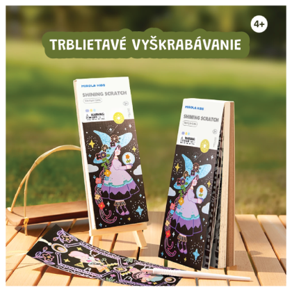 Třpytivé vyškrabování Starlight Girls Jarmelo