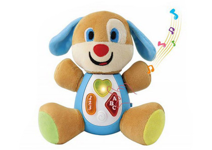 Pes interaktivní pro nejmenší s efekty 22 cm