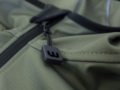 Softshellová bunda dětská Maskáč khaki Wamu