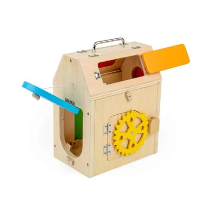 Activity board domeček Bigjigs Toys