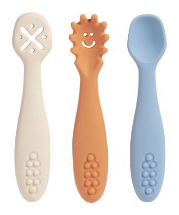 První lžičky silikonové 3 ks BebeConfort