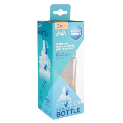 Antikoliková lahev EasyStart Mountains 240 ml Canpol babies