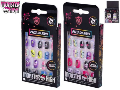 Sada nalepovacích nehtů Monster High