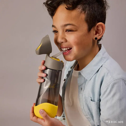 Láhev na pití s brčkem 600 ml Batman B.Box