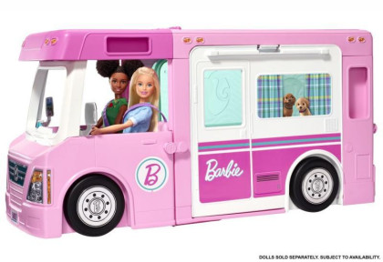 Barbie karavan snů 3v1