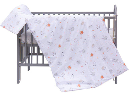 Povlečení do postýlky 2 dílné, 90 x 120 cm, Labra Scarlett