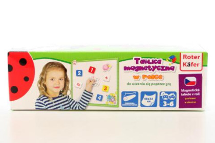 Magnetická tabule v roli