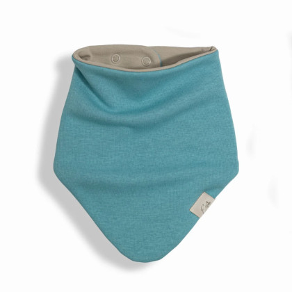 Šátek na krk bavlna Warmkeeper Teal modrý Vel. 0 - 3 roky Esito