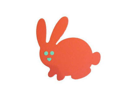 Plavecká deska Zajíc 350 x 300 x 38 mm